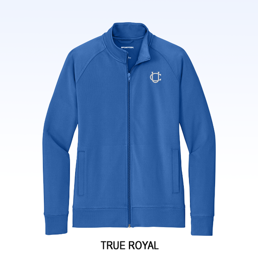WOMEN'S SPORT-WICK STRETCH FULL-ZIP CADET JACKET