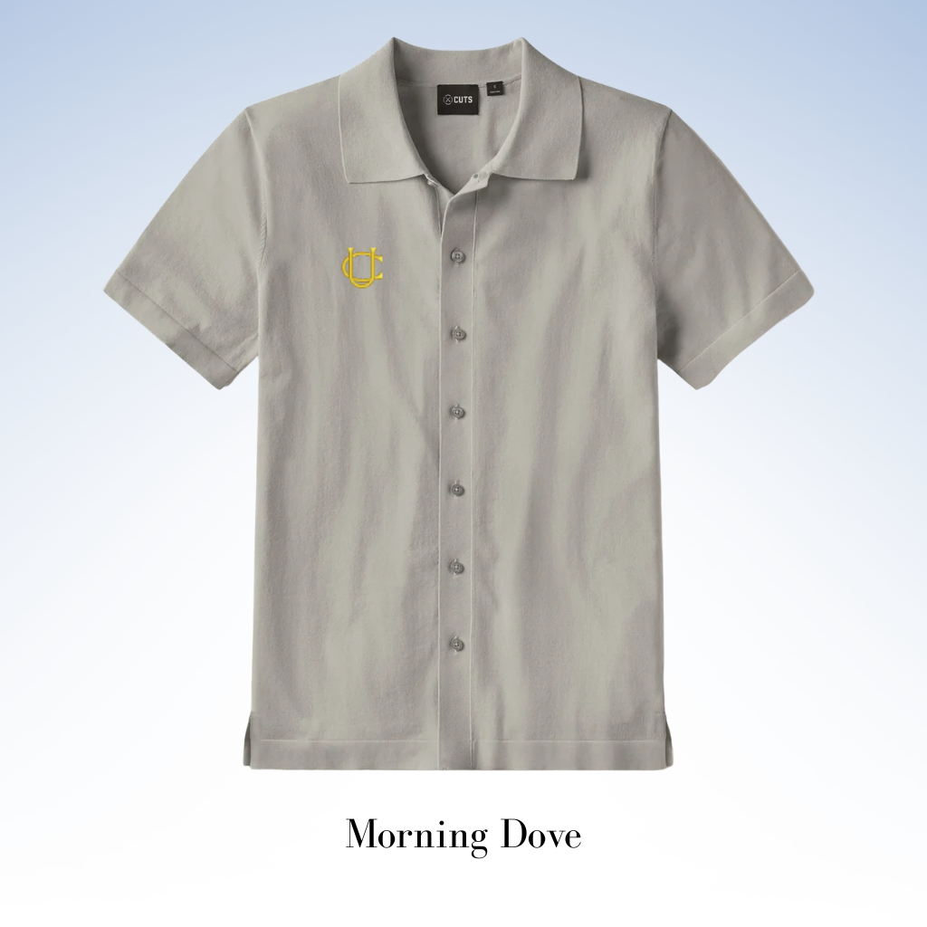 CUTS CLOTHING RIVIERA KNIT BUTTON UP