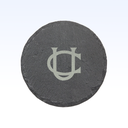 SET OF 4 SLATE COASTERS - 4"