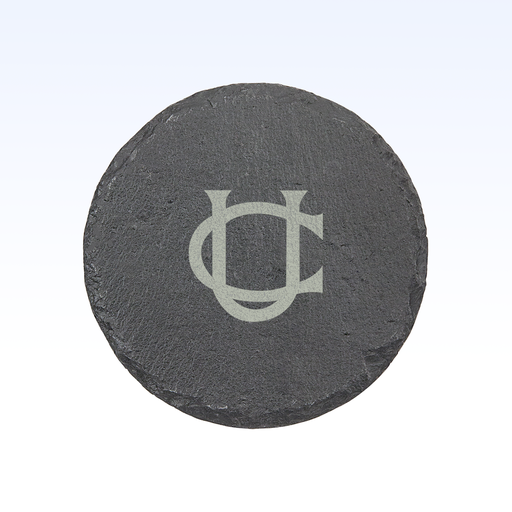SET OF 4 SLATE COASTERS - 4"